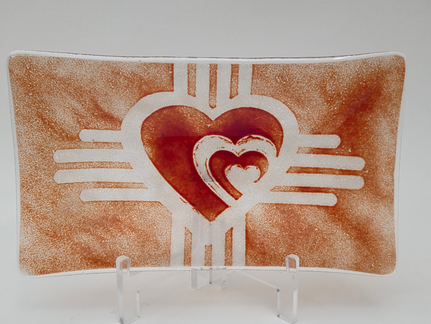 Red Heart Platter
