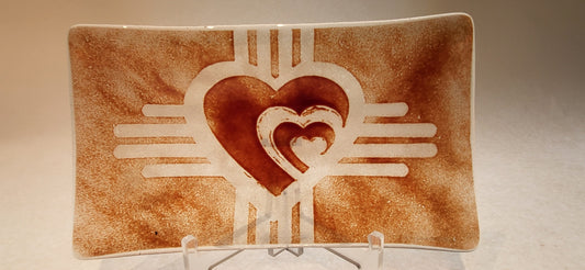 Red Heart Platter