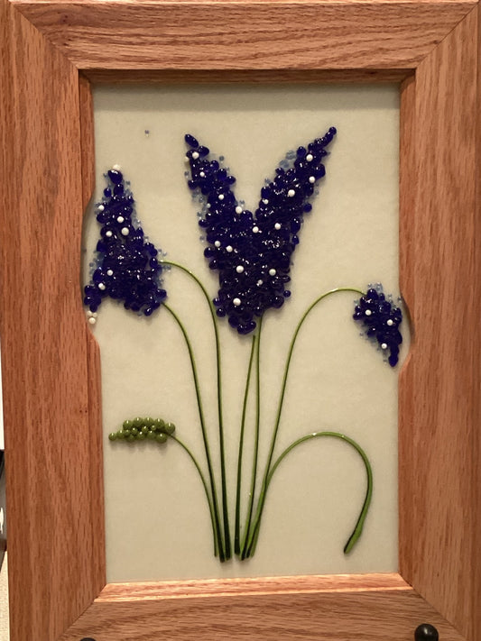 Blue Bonnets - framed