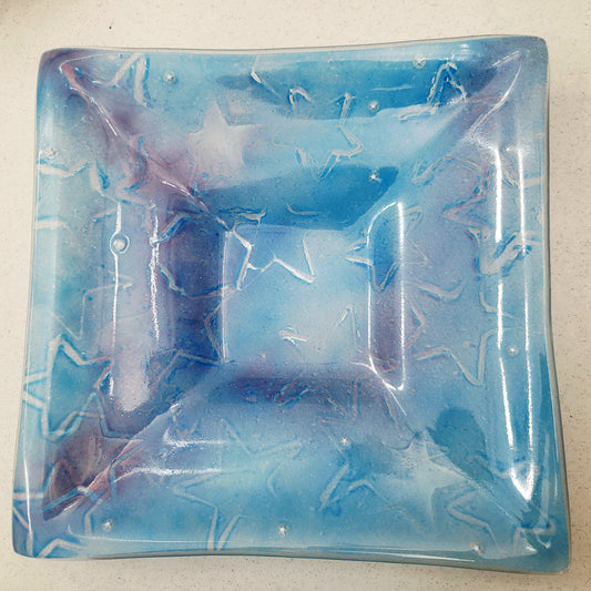 BOWL - Blue & Lavender