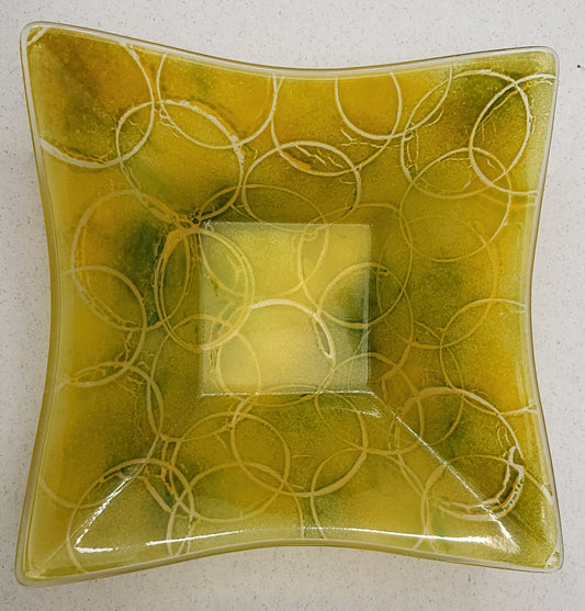 BOWL - Green and Gold