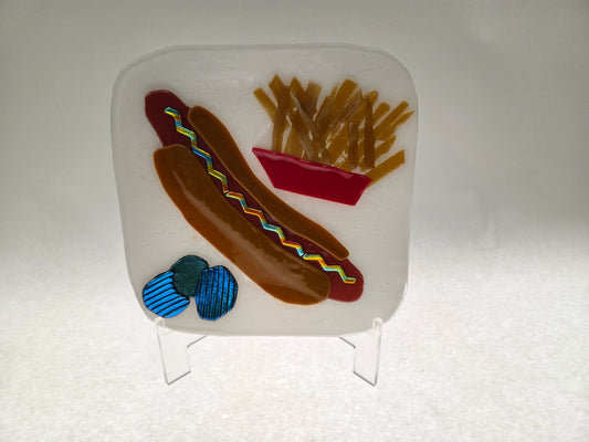 Hotdog, Fries & Pickles